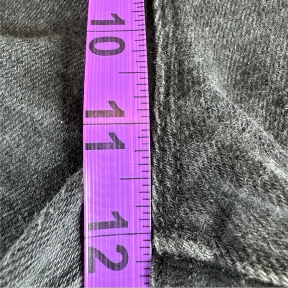 ZARA Woman Premium Denim Collection High Rise Skinny Jeans in Black, Size 8. - Picture 8 of 9